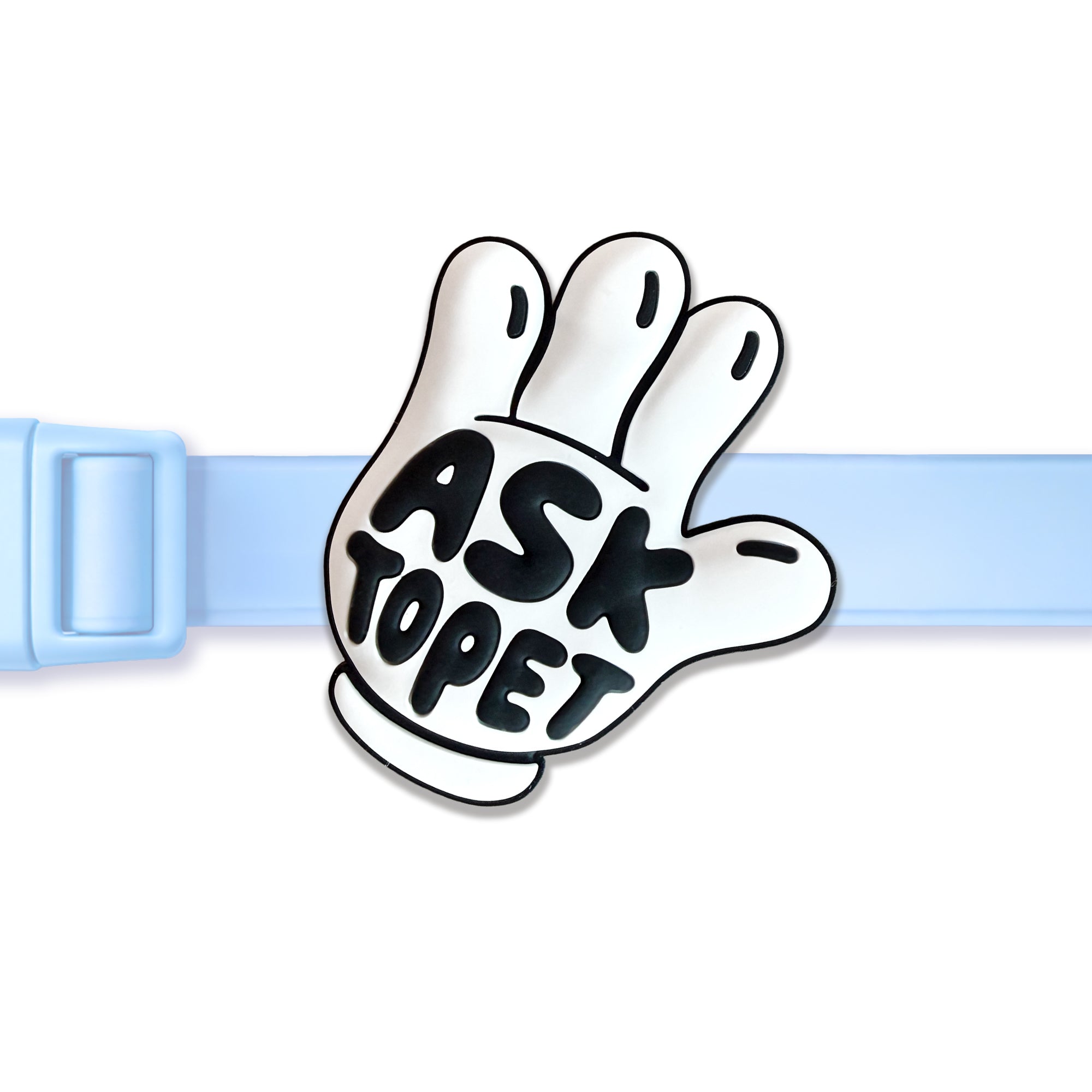 Ask To Pet Jiby Dog Charm