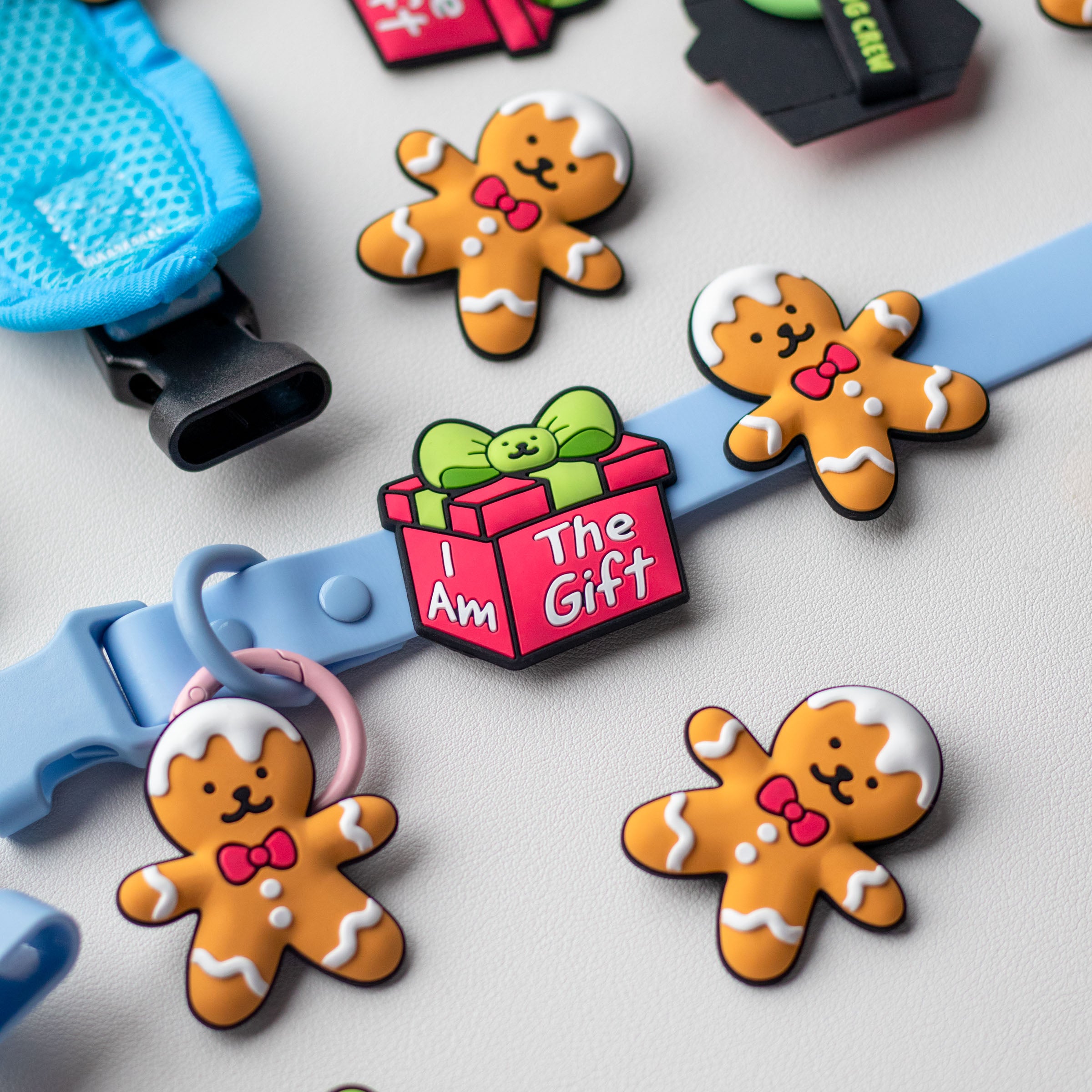 Lil Gifty Jiby Dog Charm | Silicone Slide-On Dog Collar Charm