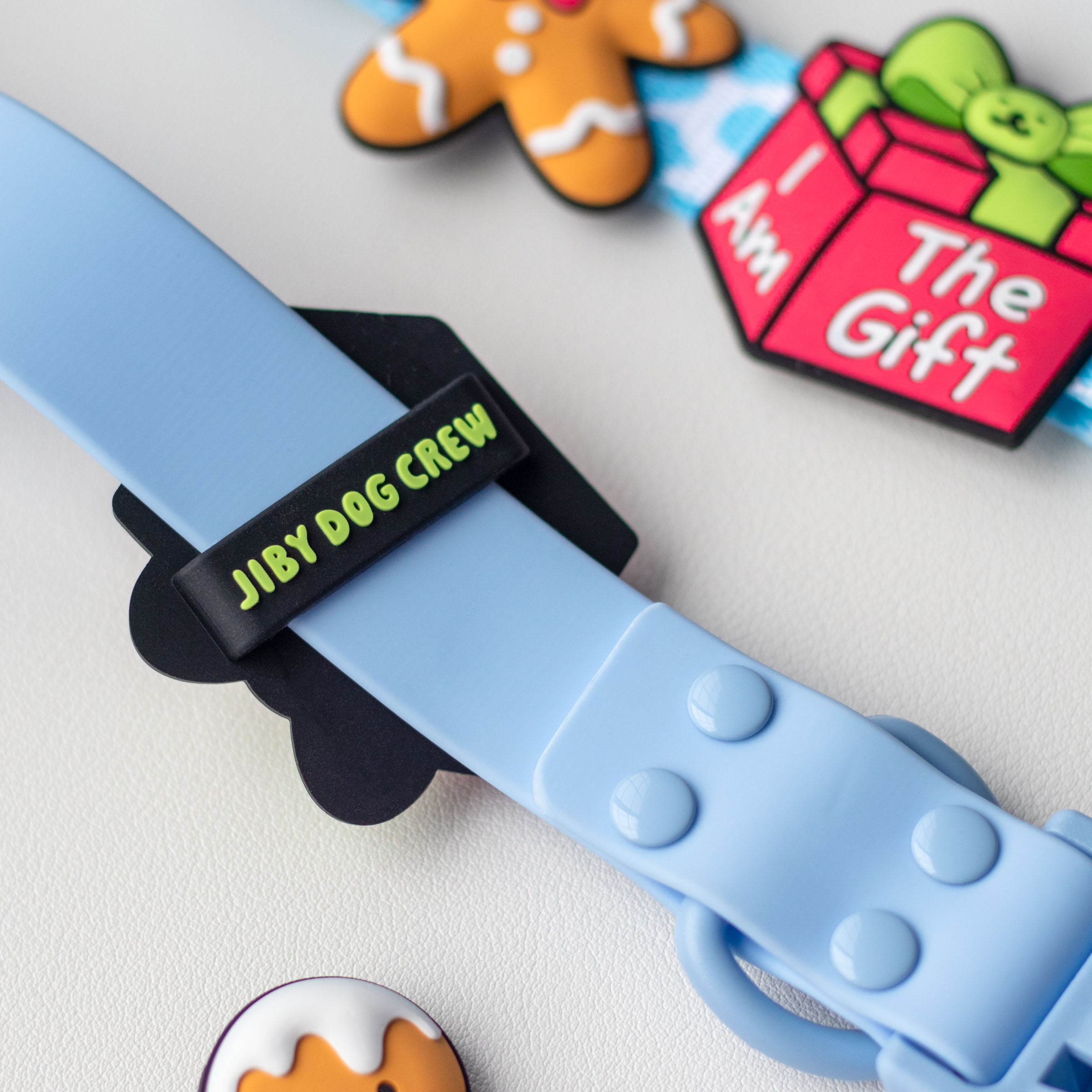 Lil Gifty Jiby Dog Charm | Silicone Slide-On Dog Collar Charm
