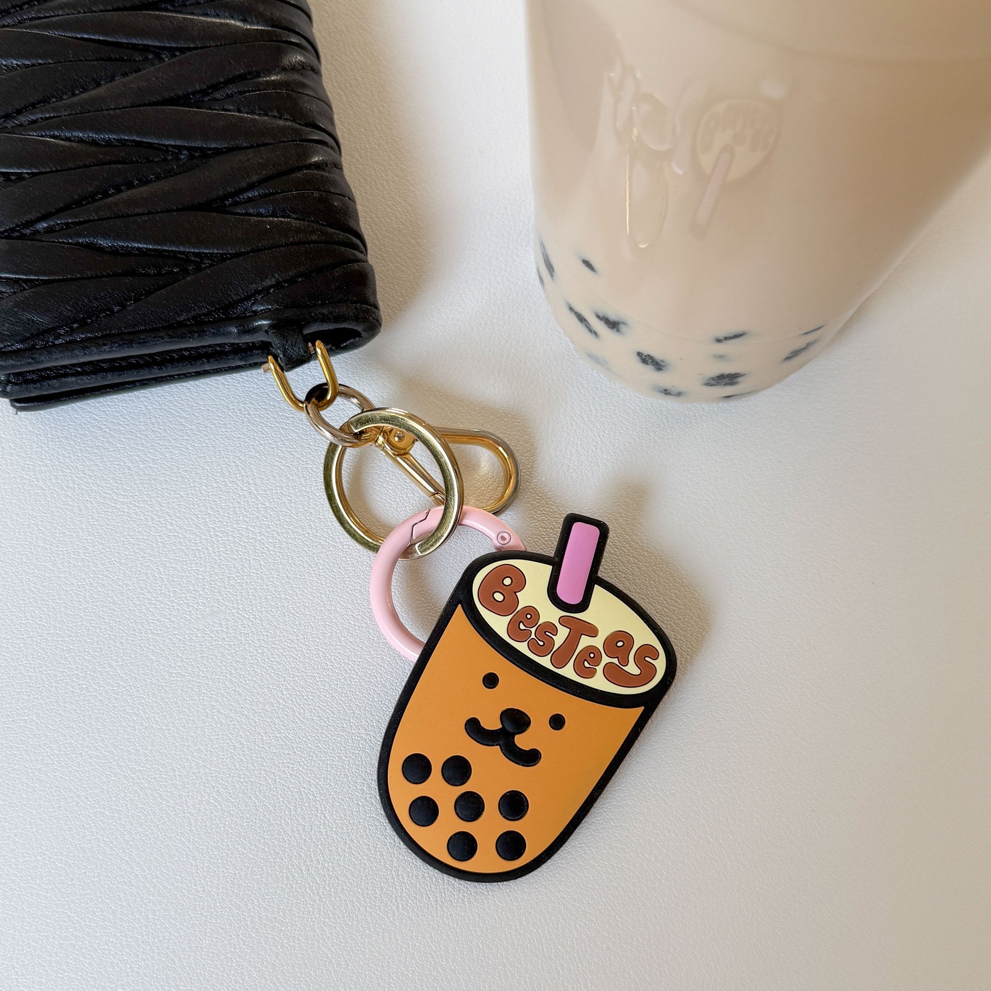 Boba Milk Tea Jiby Dog Charm