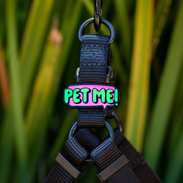 Pet Me Dog Badge